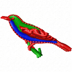 Various Birds Embroidery Design 8